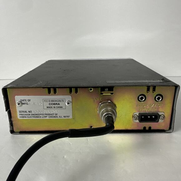 Cobra 29LTD‎ Classic 40 CH CB Radio Tested - Picture 7 of 8